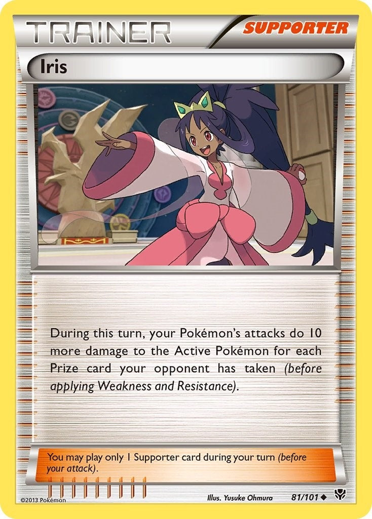 Image for Iris (81/101) (PLB) - Pokemon