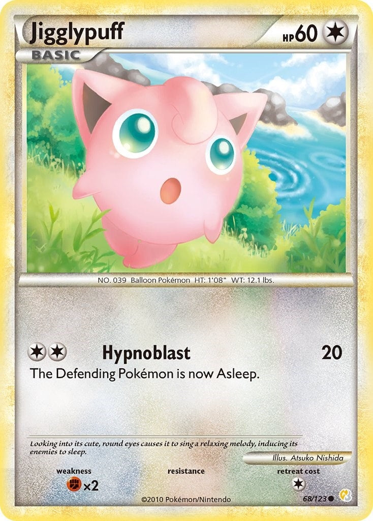 Image for Jigglypuff (68/123) (HS) - Pokemon