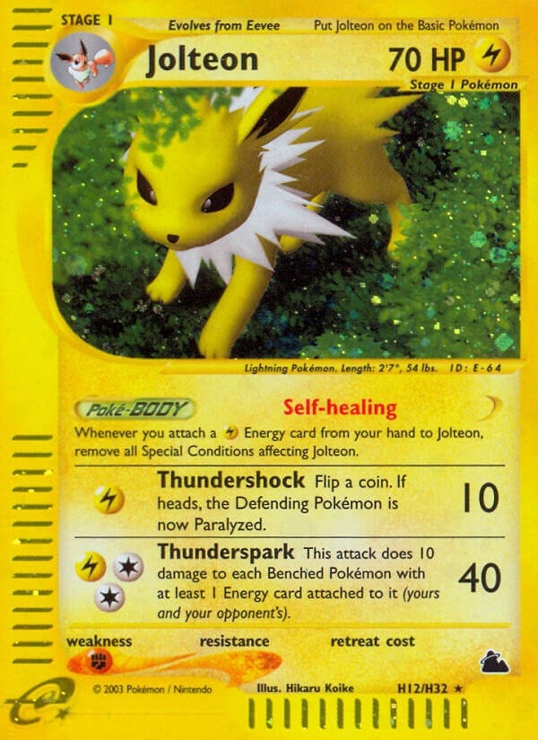 Image for Jolteon (H12) (H12/H32) (SK) - Pokemon
