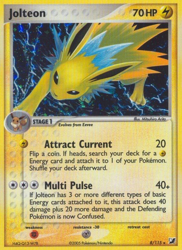 Image for Jolteon (8/115) (UF) - Pokemon