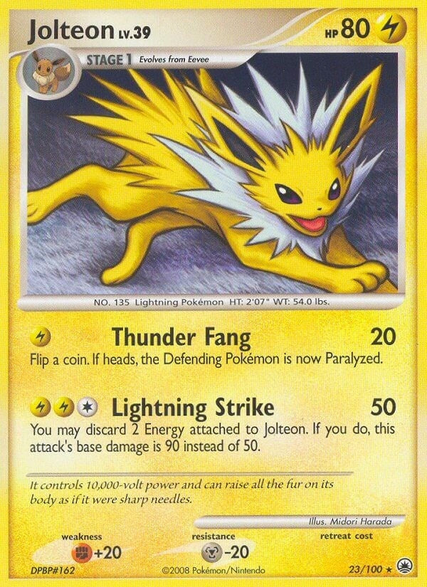 Image for Jolteon (23/100) (MD) - Pokemon