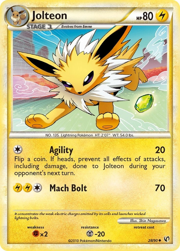 Image for Jolteon (28/90) (UD) - Pokemon