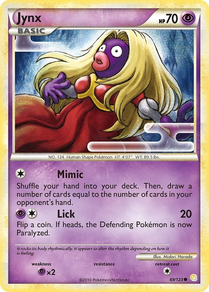 Image for Jynx (69/123) (HS) - Pokemon