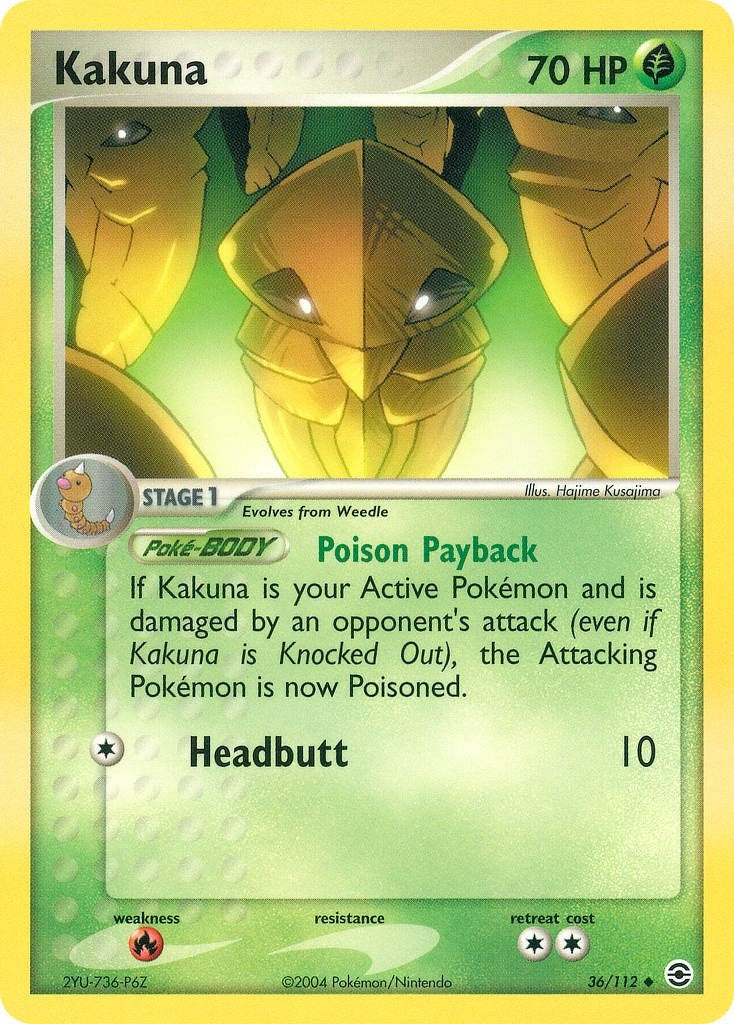 Image for Kakuna (36/112) (RG) - Pokemon