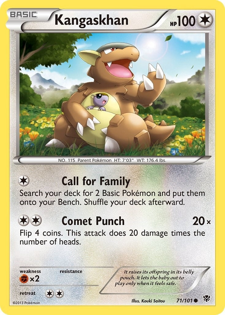 Image for Kangaskhan (71/101) (PLB) - Pokemon
