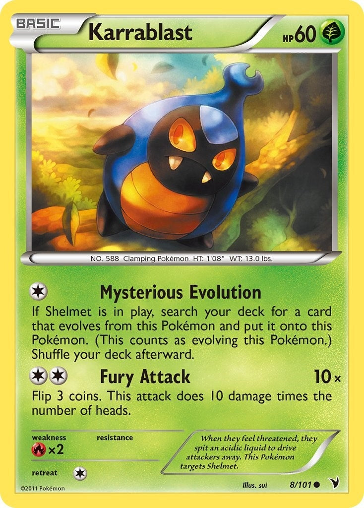 Image for Karrablast (8/101) (NVI) - Pokemon