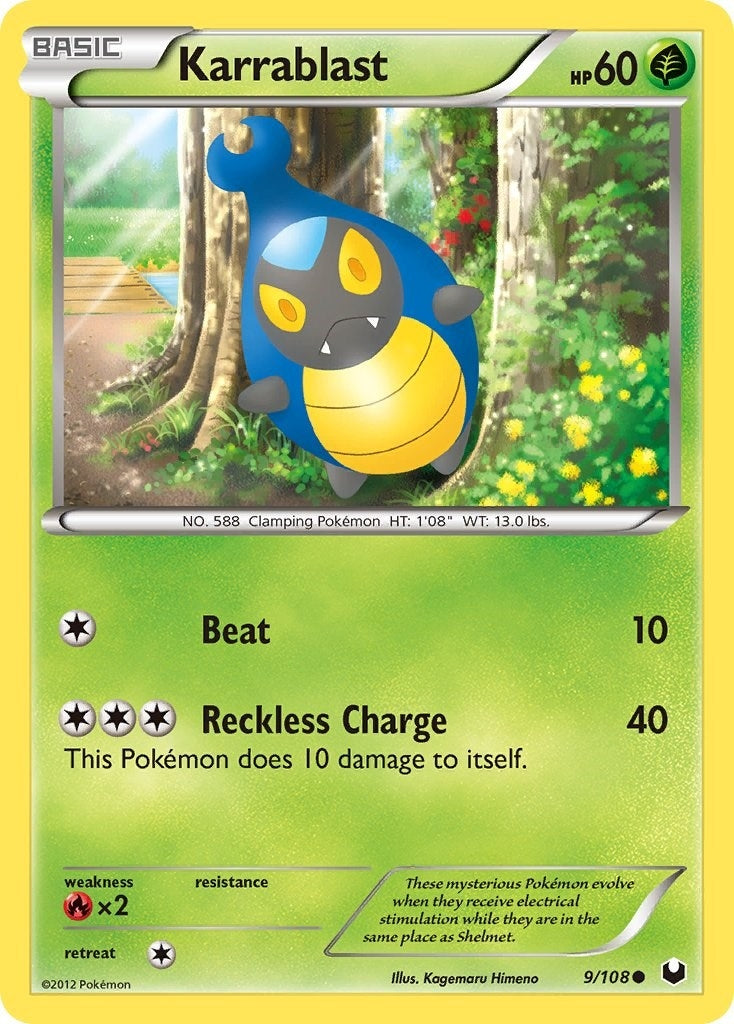 Image for Karrablast (9/108) (DEX) - Pokemon