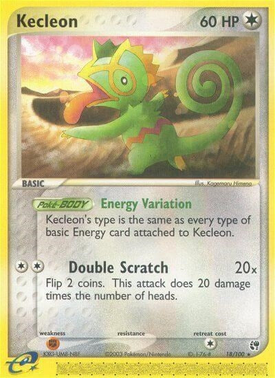 Image for Kecleon (18/100) (SS) - Pokemon