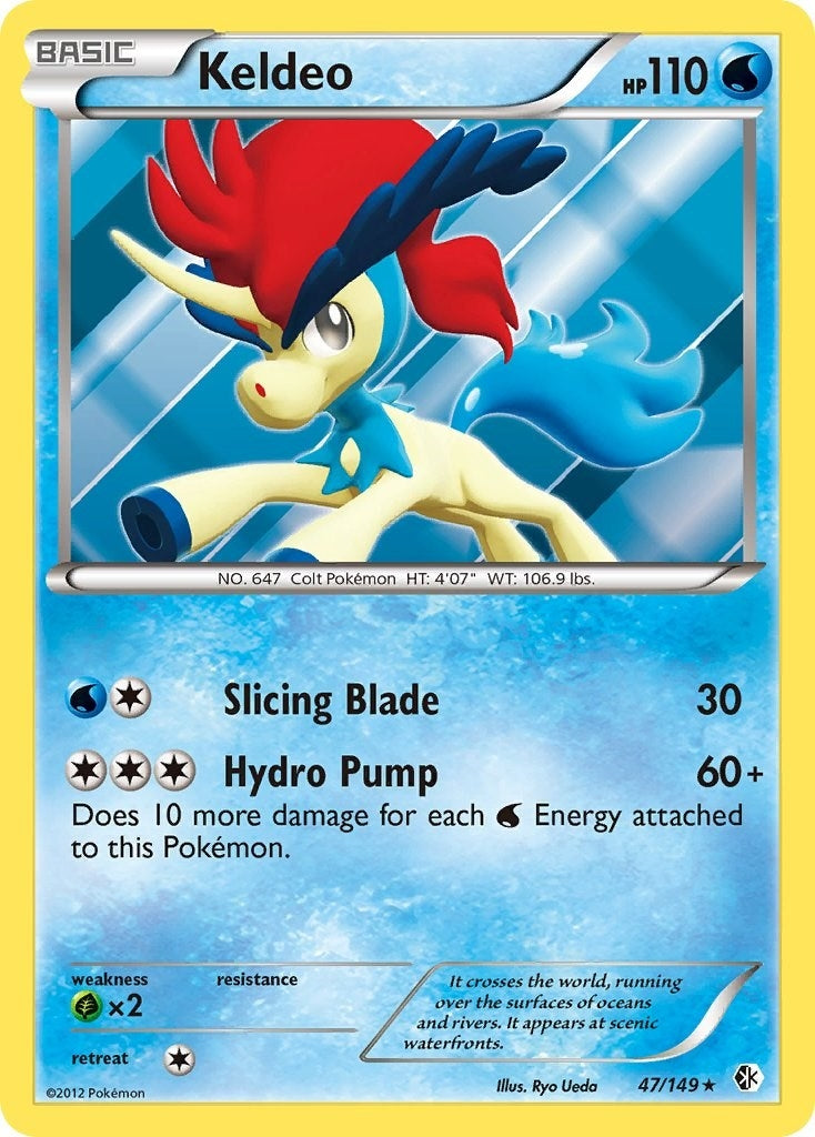 Image for Keldeo (47) (47/149) (BCR) - Pokemon