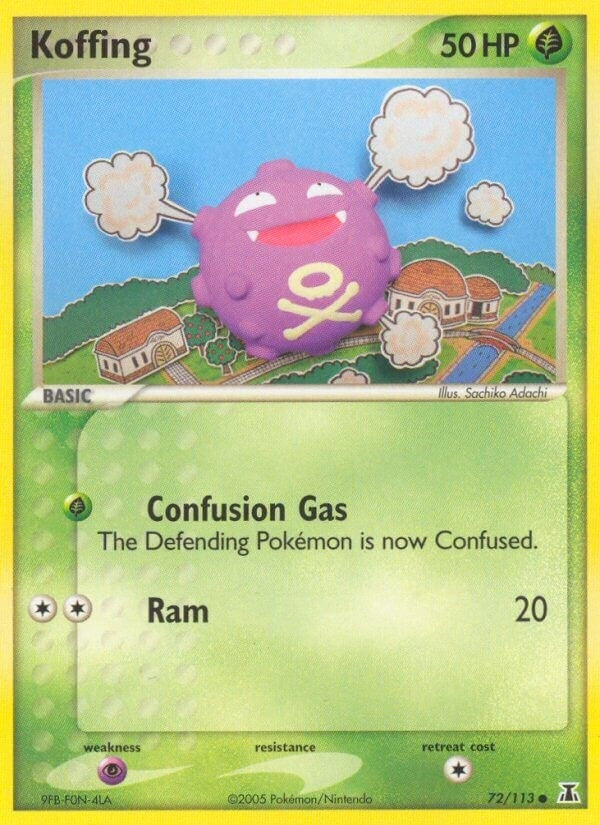 Image for Koffing (72/113) (DS) - Pokemon