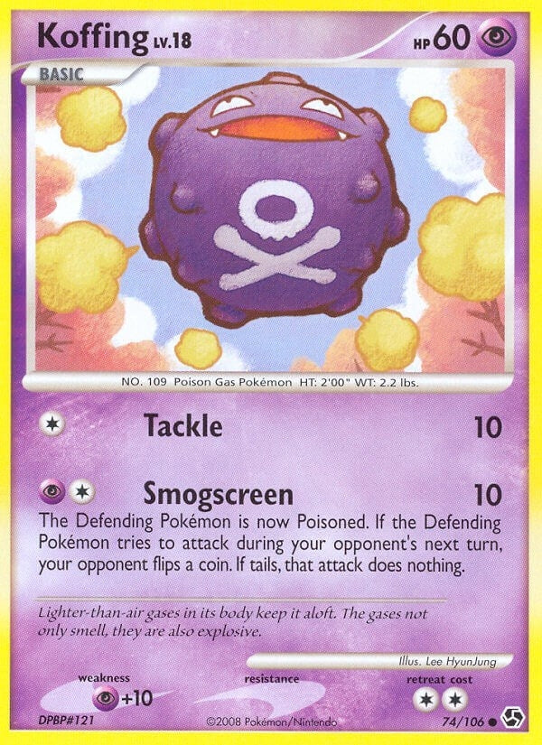 Image for Koffing (74/106) (GE) - Pokemon