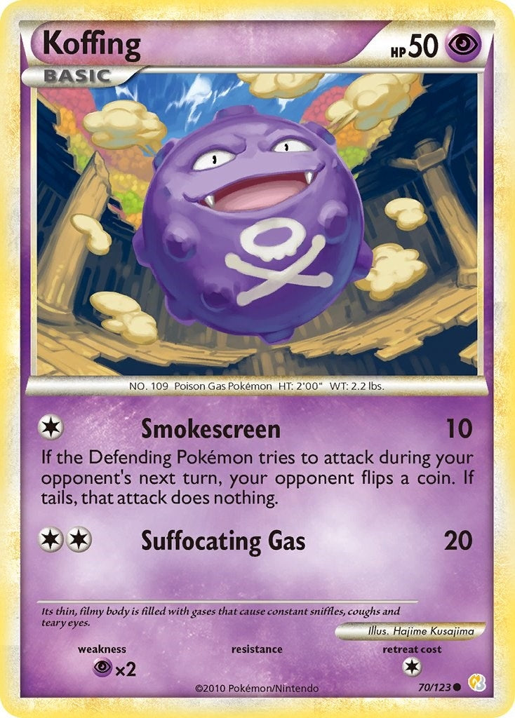 Image for Koffing (70/123) (HS) - Pokemon