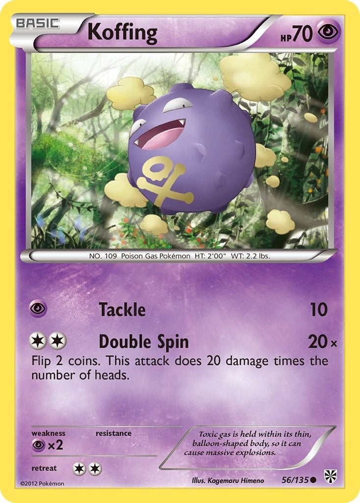 Image for Koffing (56) (56/135) (PLS) - Pokemon