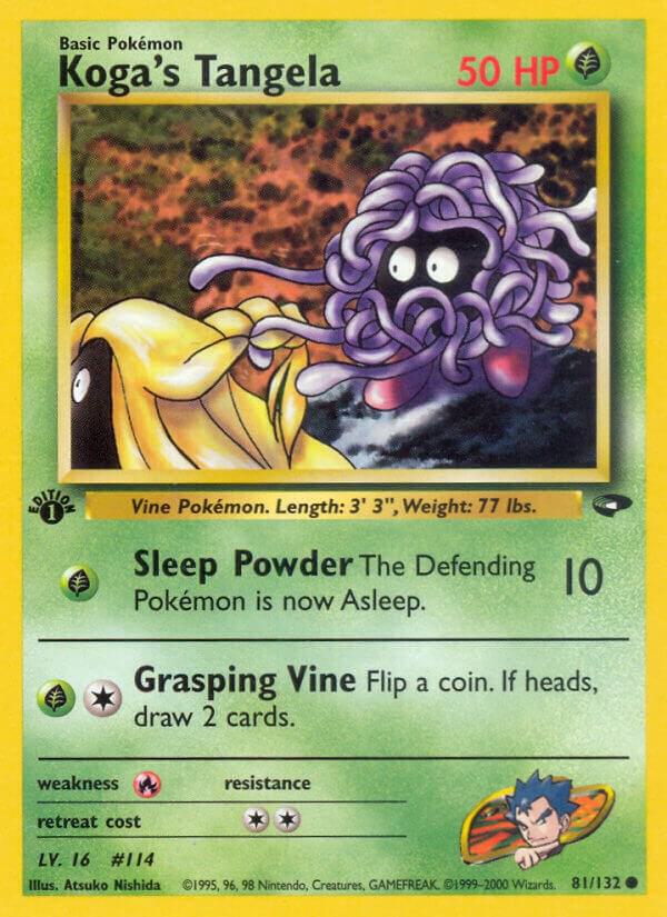 Image for Koga's Tangela (081/132) (G2) - Pokemon