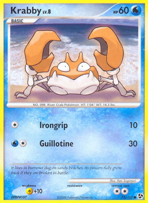 Image for Krabby (75/106) (GE) - Pokemon