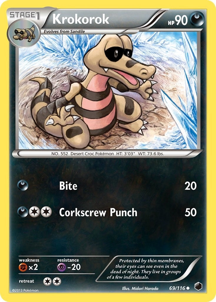 Image for Krokorok (69/116) (PLF) - Pokemon