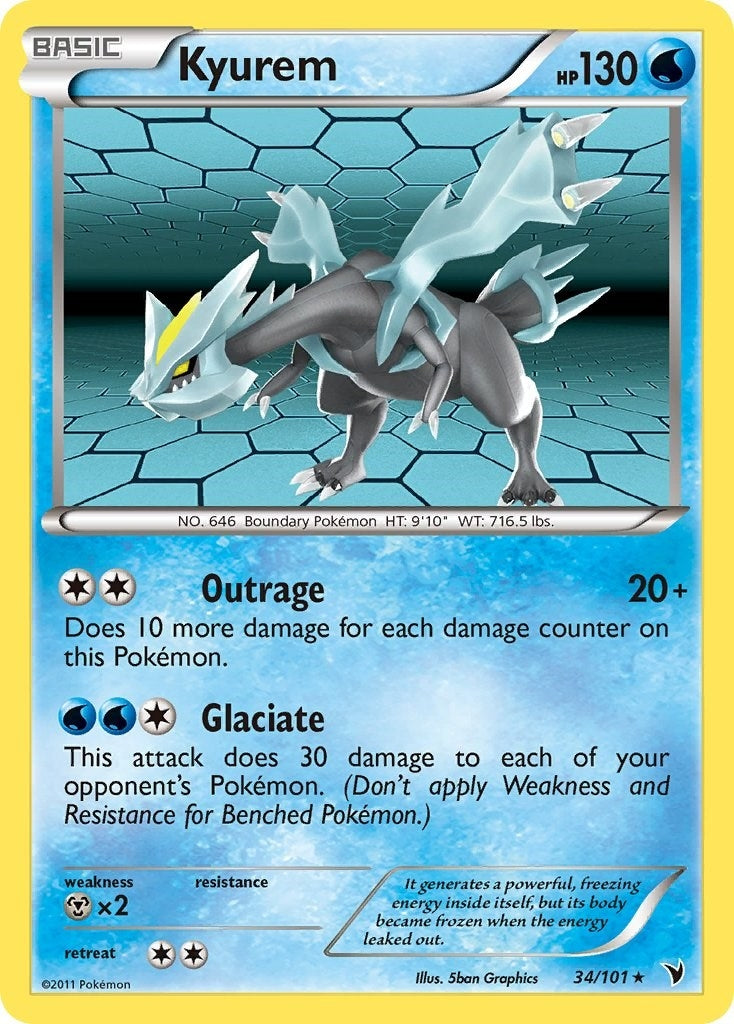 Image for Kyurem (34/101) (NVI) - Pokemon