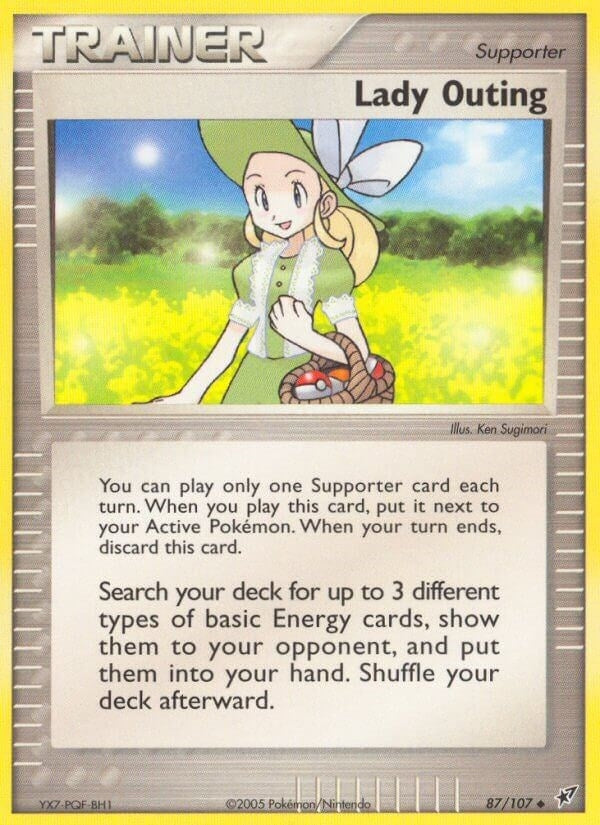 Image for Lady Outing (87/107) (DX) - Pokemon