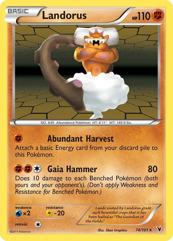 Image for Landorus (74/101) (NVI) - Pokemon