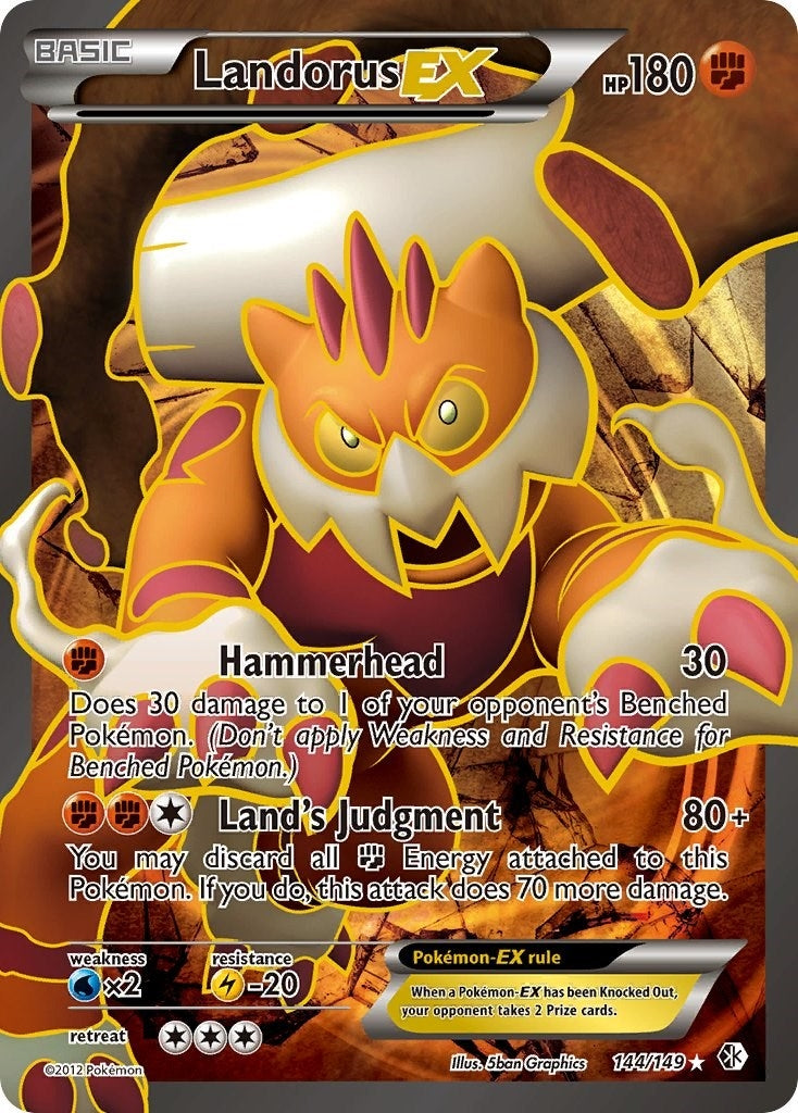 Image for Landorus EX (144 Full Art) (144/149) (BCR) - Pokemon