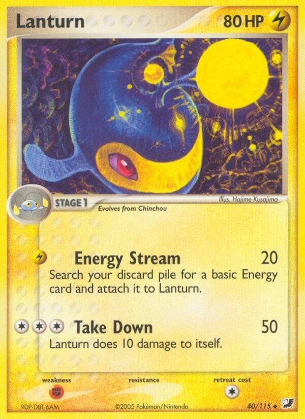 Image for Lanturn (40/115) (UF) - Pokemon