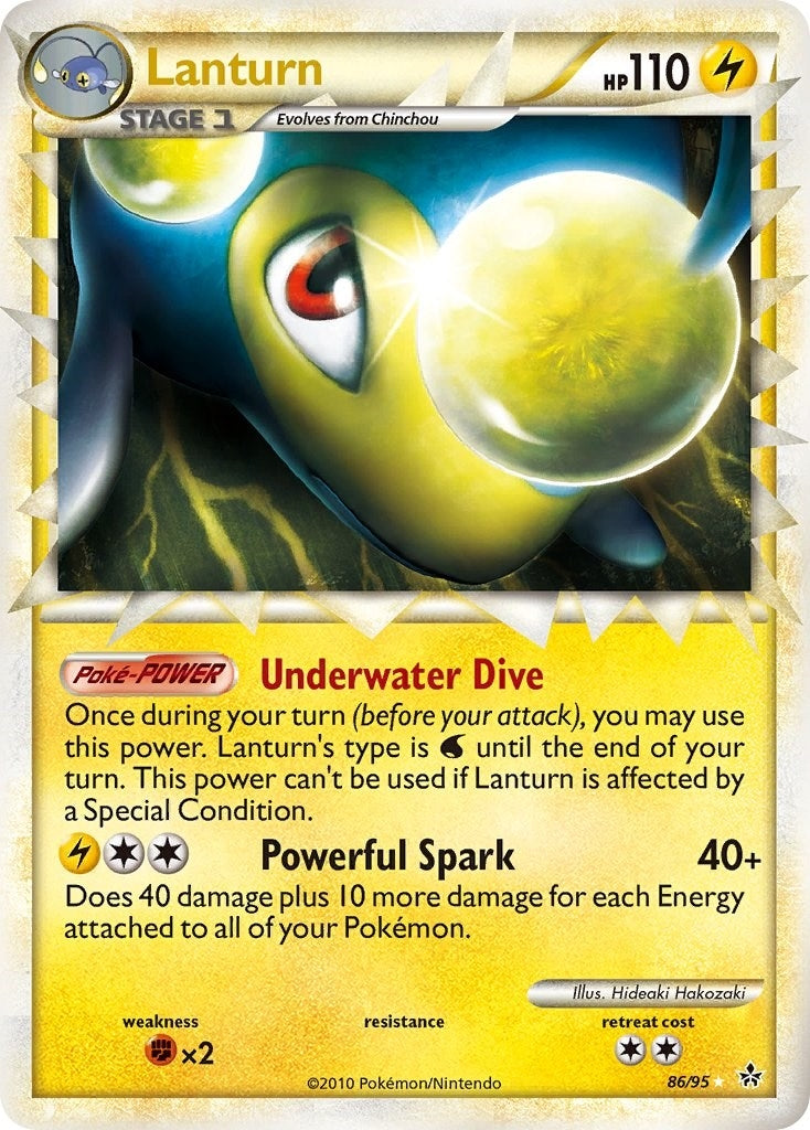 Image for Lanturn (Prime) (86/95) (UL) - Pokemon