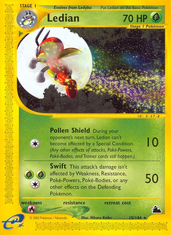 Image for Ledian (15) (015/144) (SK) - Pokemon