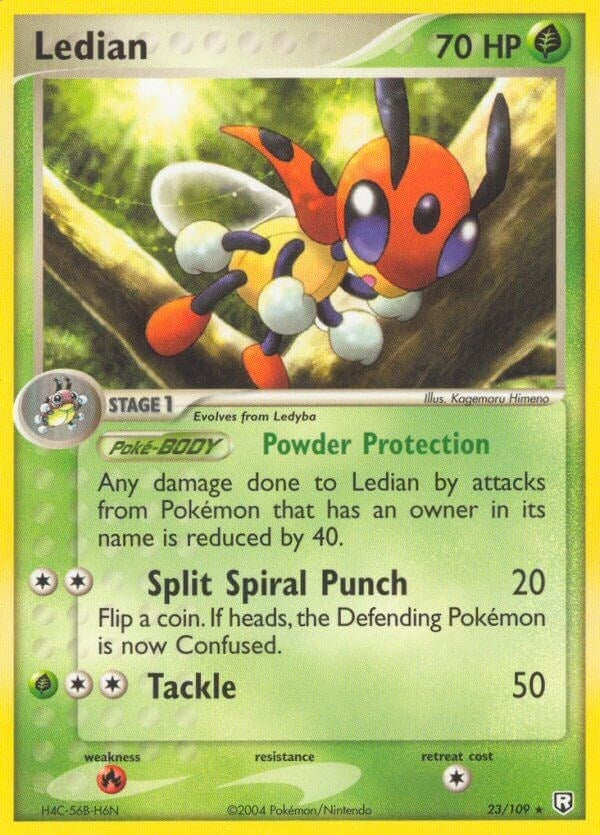 Image for Ledian (23/109) (RR) - Pokemon