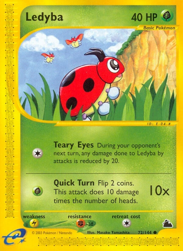 Image for Ledyba (72) (072/144) (SK) - Pokemon