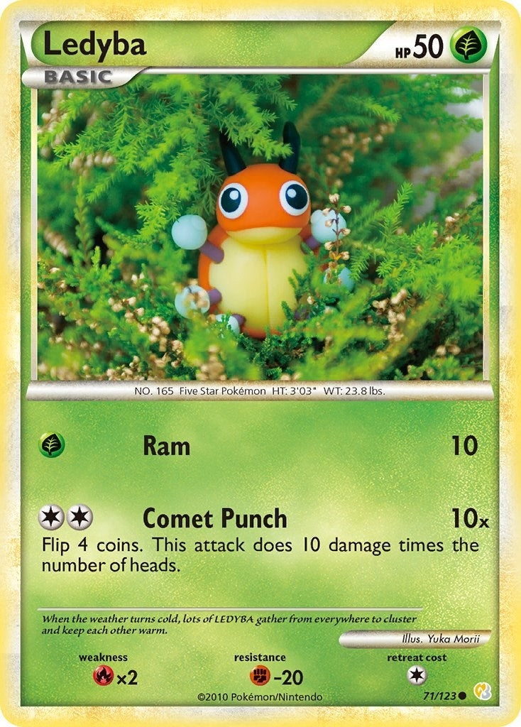 Image for Ledyba (71/123) (HS) - Pokemon