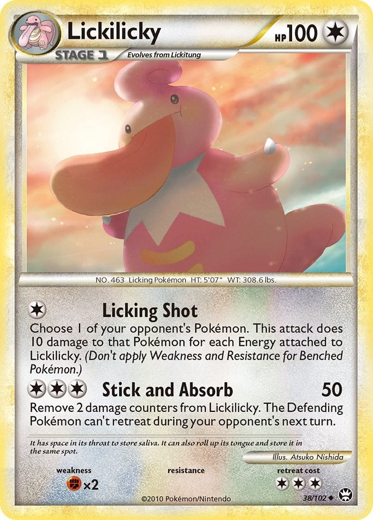 Image for Lickilicky (38/102) (TM) - Pokemon