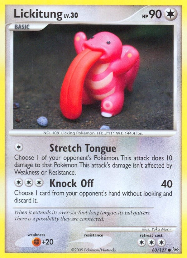 Image for Lickitung (80/127) (PL) - Pokemon