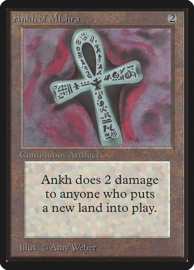 Image for Ankh of Mishra (LEB) - Magic: The Gathering