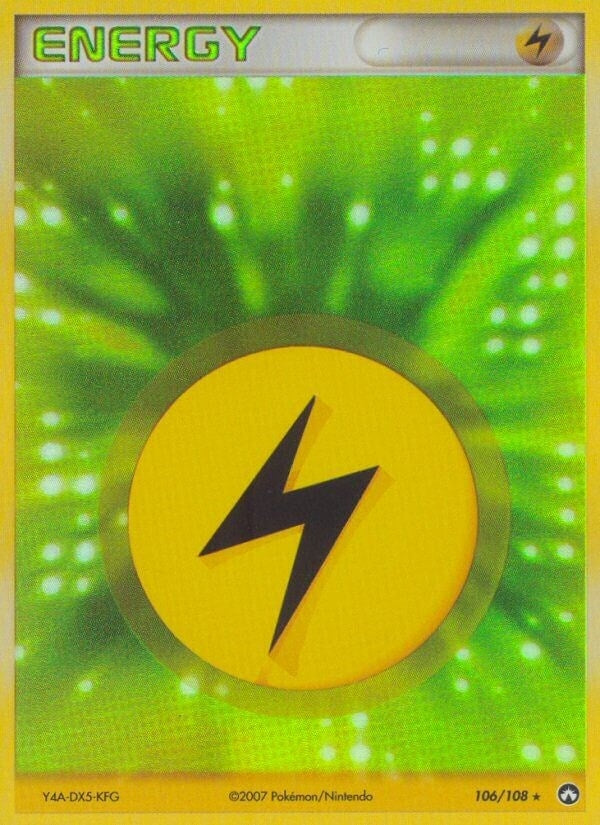 Image for Lightning Energy (106/108) (PK) - Pokemon