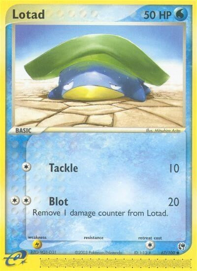 Image for Lotad (67/100) (SS) - Pokemon