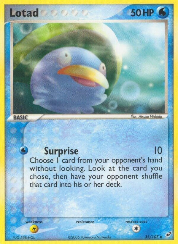 Image for Lotad (35/107) (DX) - Pokemon