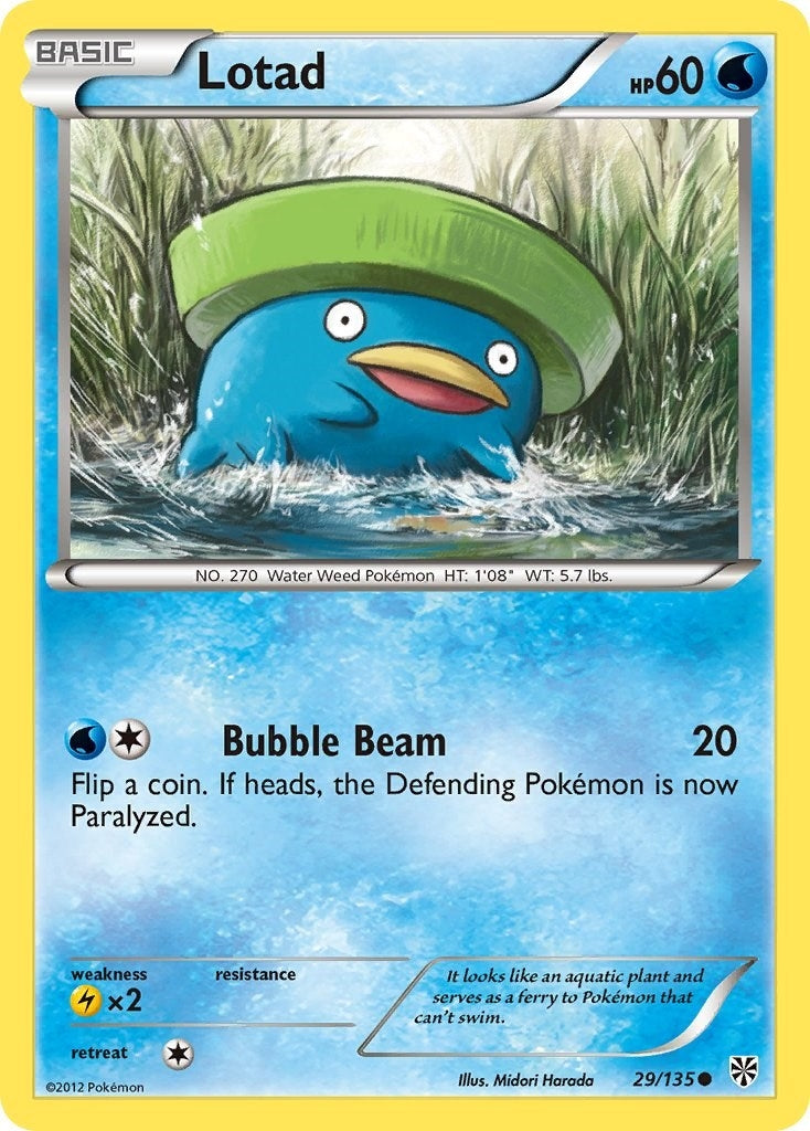 Image for Lotad (29/135) (PLS) - Pokemon