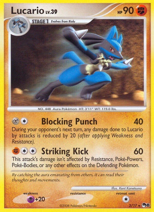 Image for Lucario (002/017) (POP) - Pokemon