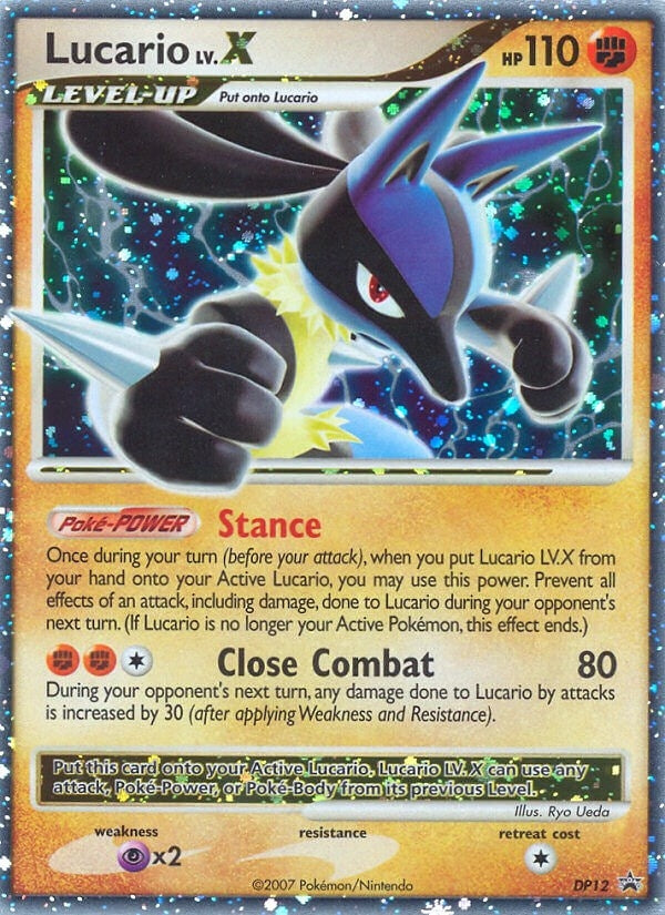 Image for Lucario LV.X - DP12 (DP12) (PR) - Pokemon