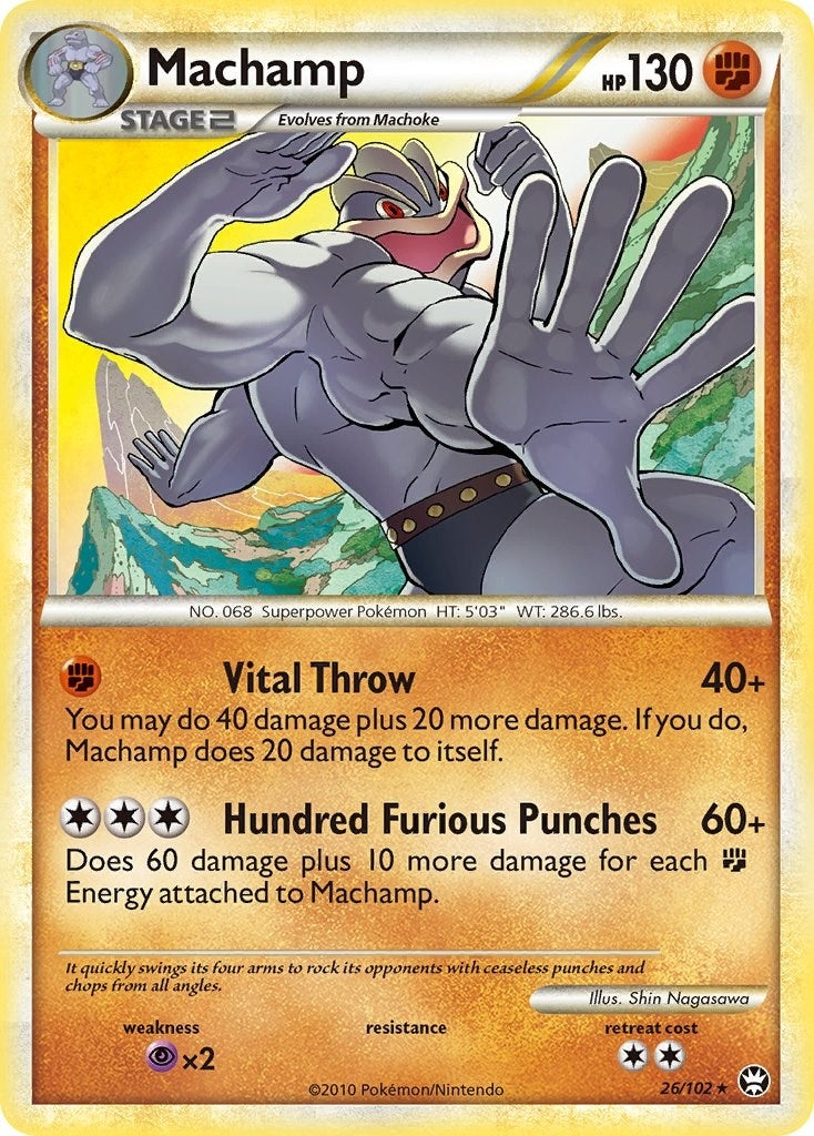 Image for Machamp (26/102) (TM) - Pokemon