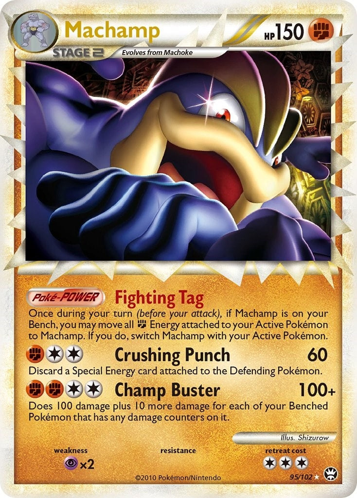 Image for Machamp (Prime) (95/102) (TM) - Pokemon