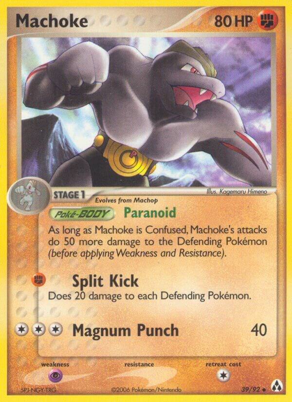 Image for Machoke (39/92) (LM) - Pokemon