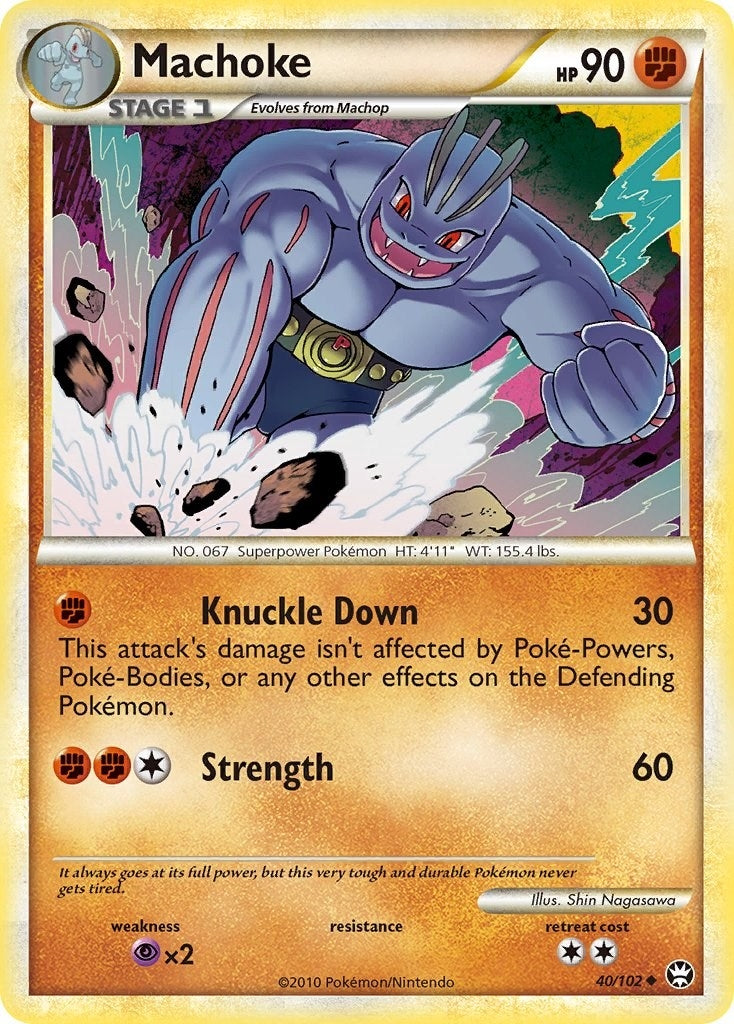 Image for Machoke (40/102) (TM) - Pokemon