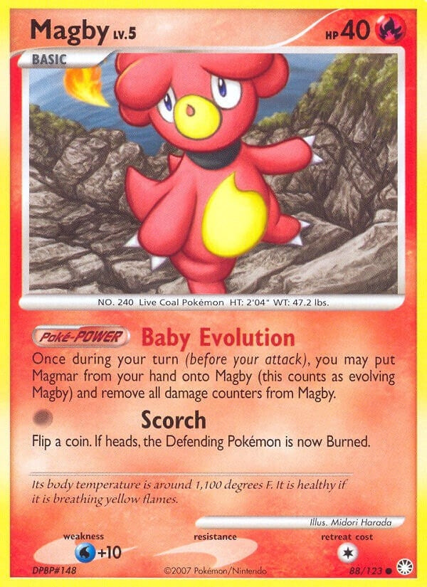 Image for Magby (88/123) (MT) - Pokemon
