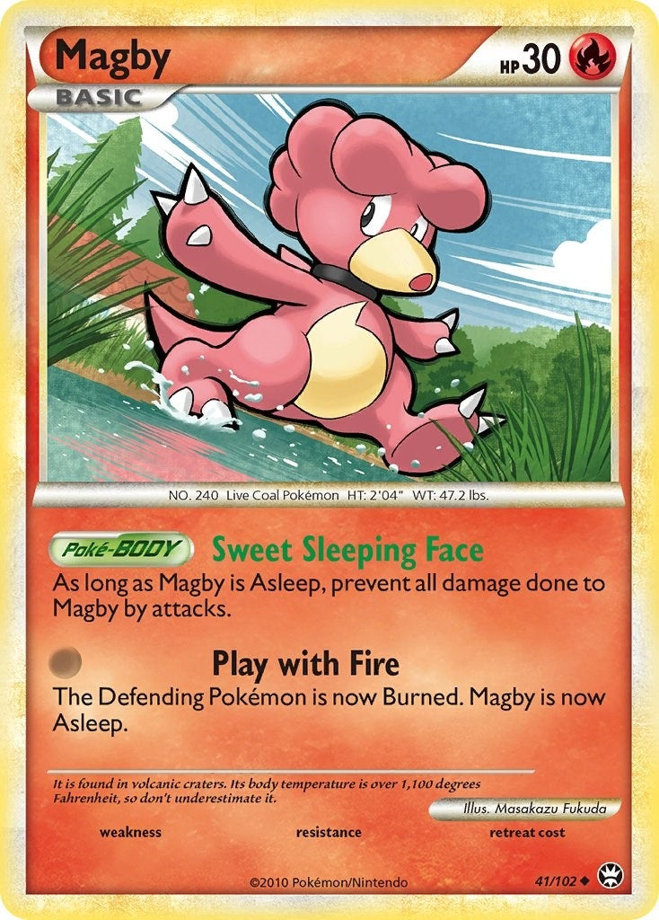 Image for Magby (41/102) (TM) - Pokemon