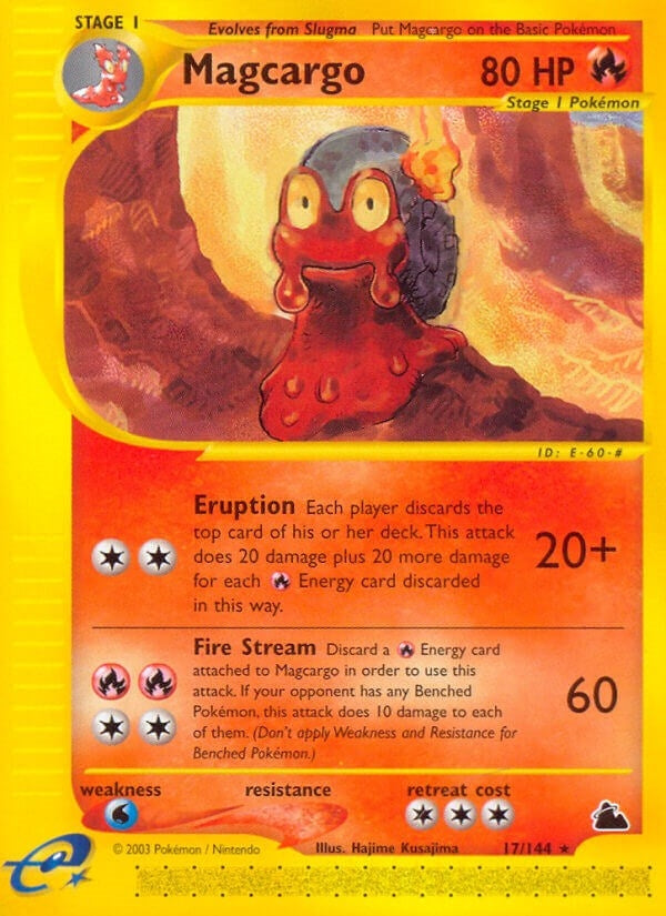 Image for Magcargo (17) (017/144) (SK) - Pokemon