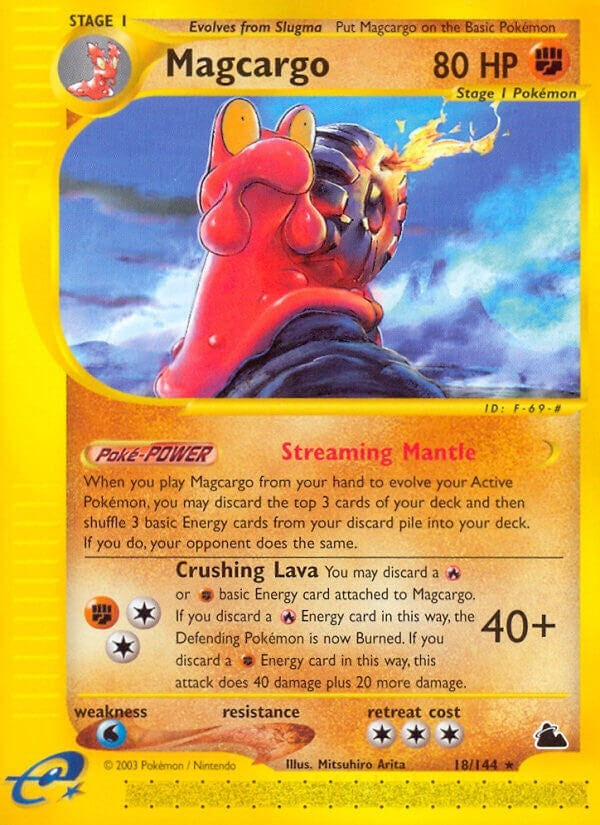 Image for Magcargo (18) (018/144) (SK) - Pokemon