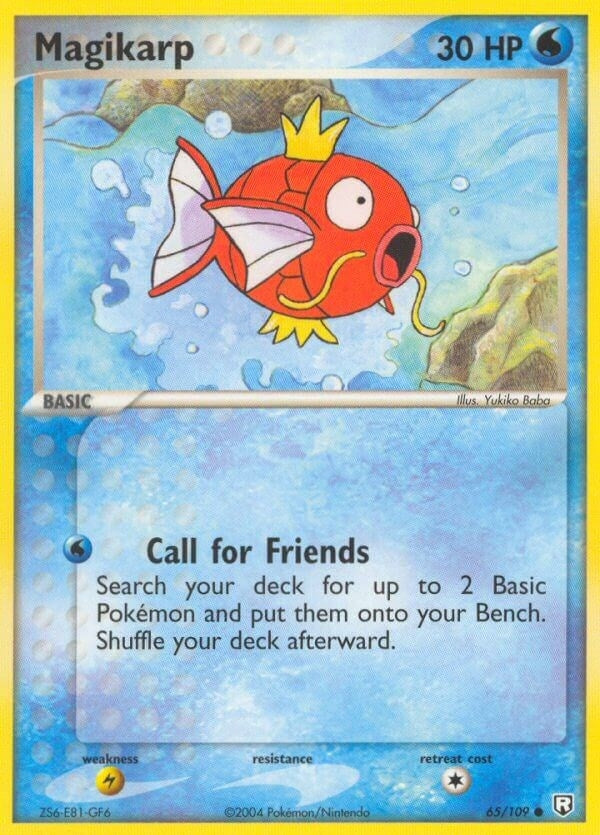 Image for Magikarp (65/109) (RR) - Pokemon
