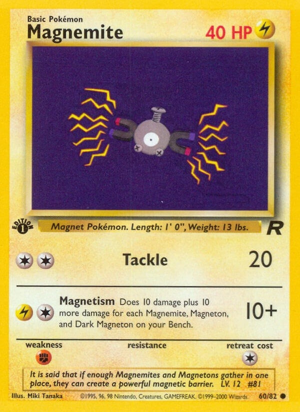 Image for Magnemite (60/82) (TR) - Pokemon
