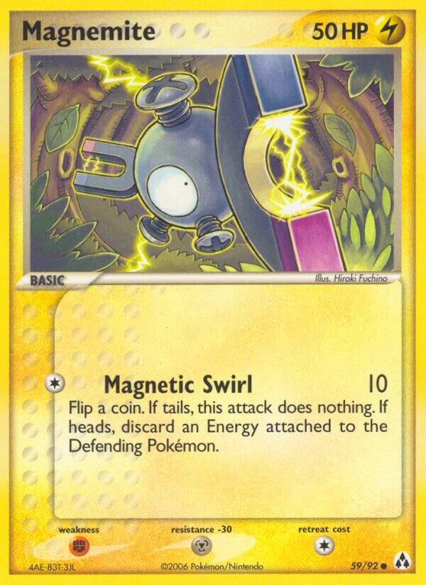 Image for Magnemite (59/92) (LM) - Pokemon